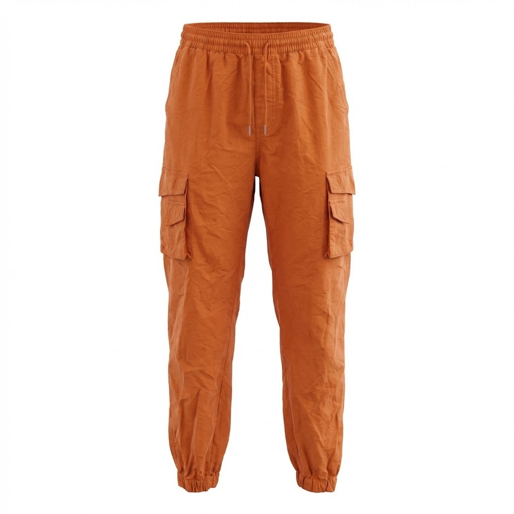🧡 Urban Outfitters Standard Cloth Terra-Cotta Cargo Joggers – Small